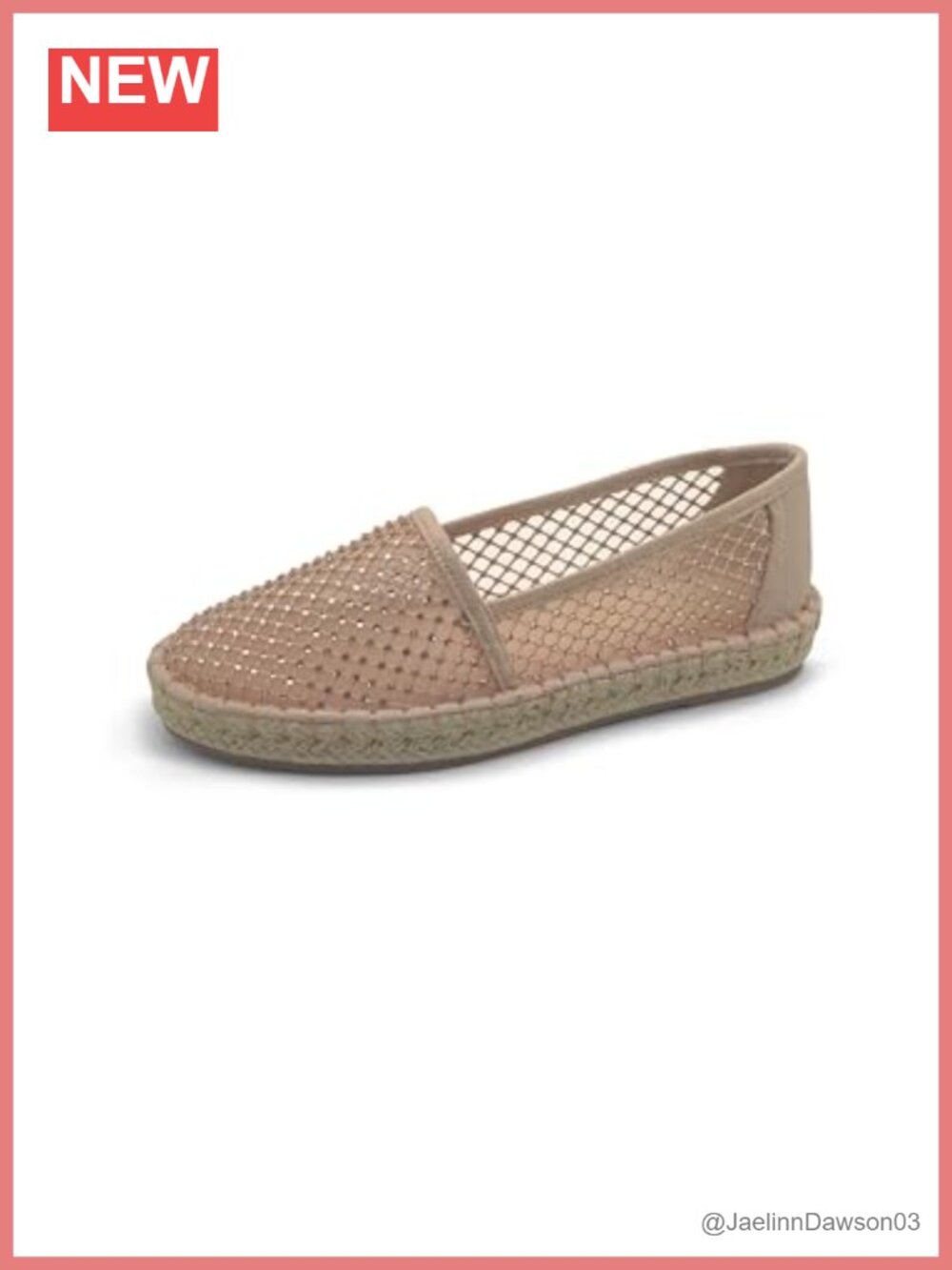 Women's Bonne Slip-On Flats with Flexible TPR Outsole and Cushioned Insole